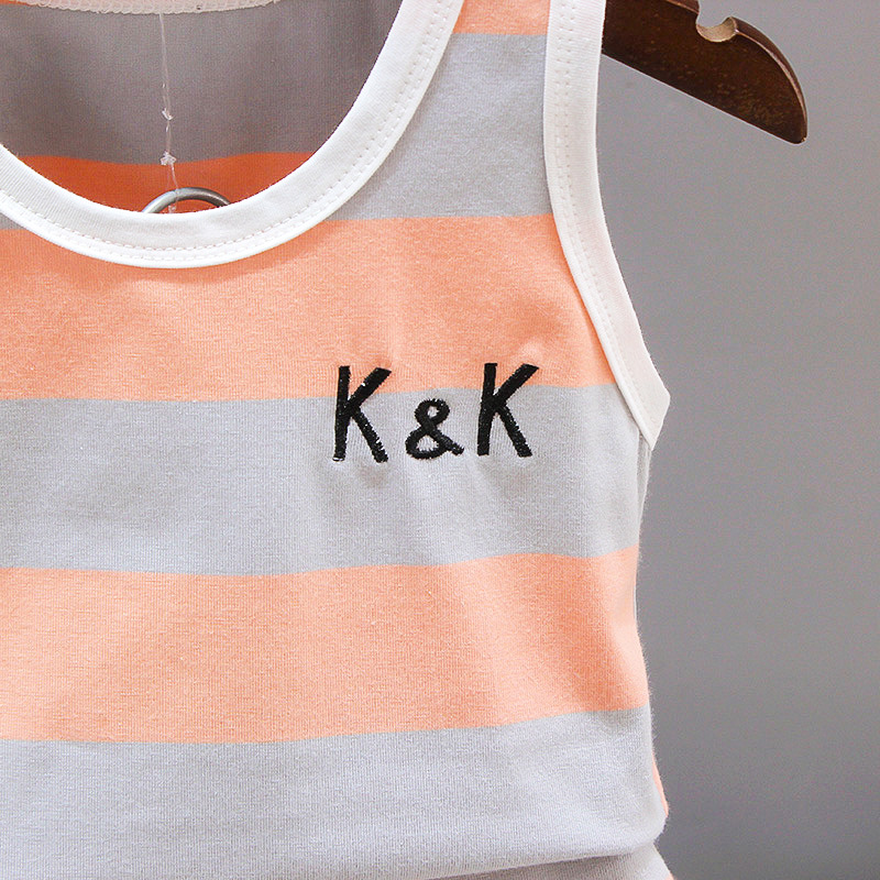 ha1543 เสื้อกล้าม+กางเกง size 80-120 จำนวน 5 ตัวต่อแพ็ค