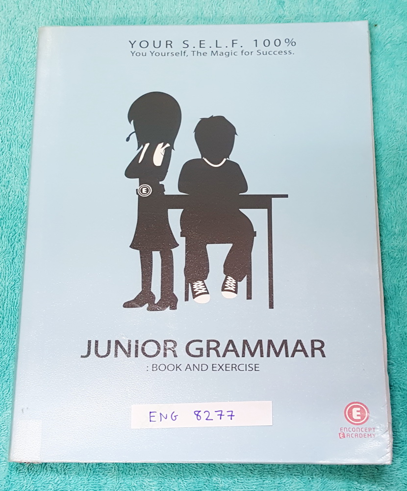 ►ครูพี่แนน Enconcept◄ ENG 8277 อังกฤษ ม.ต้น Junior Grammar Book and Exercises สรุปแกรมม่าภาษาอังกฤษระดับชั้น ม.ต้น จดครบทั้งเล่ม จดละเอียดด้วยดินสอและปากกา มีกฎเหล็ก + เทคนิคลัดการจำแกรมม่าหลายข้อ เล่มหนาใหญ่