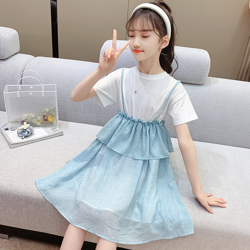 dr4923 เดรส เด็กโต 3 ตัวต่อแพ็ค 110-160 (เลือกไซส์ได้ให้ครบแพ็ค)