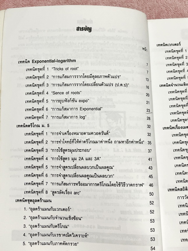 ►วิชามาร อ.ทรงชอบ◄ สุดยอดวิชามารคณิตศาสตร์ ม.5 มีเทคนิคลัดเต็มเล่ม ,มีวิธีการตัด Choice ตัวเลือกและมีสูตรลัดต่างๆช่วยประหยัดเวลาในการทำข้อสอบได้อย่างมาก มีตัวอย่างโจทย์ตั้งแต่ข้อง่ายๆจนถึงระดับข้อโหด อาจารย์รวบรวมข้อสอบจากสนามสอบแข่งขันดังๆจากที่ต่างๆ เช่