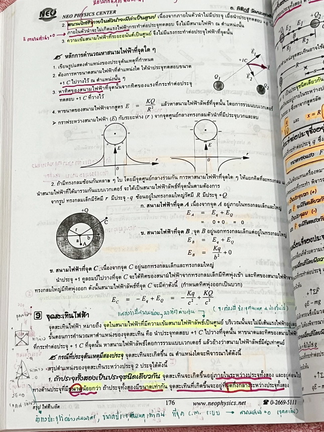 ►Neo Physics◄ หนังสือกวดวิชานีโอฟิสิกส์ อ.พิสิฎฐ์ สรุปสูตรและทฤษฎีสำคัญวิชาฟิสิกส์ระดับ ม.ปลาย ปวช. ปวส เพื่อนำไปใช้สอบเข้ามหาลัยและสอบแข่งขันชิงทุน มีสรุปเนื้อหาสำคัญรวม 22 บท มีเขียนบางหน้า และมีไฮไลท์เน้นข้อความสำคัญบางหน้า เนื้อหาตีพิมพ์สมบูรณ์ทั้งเล่