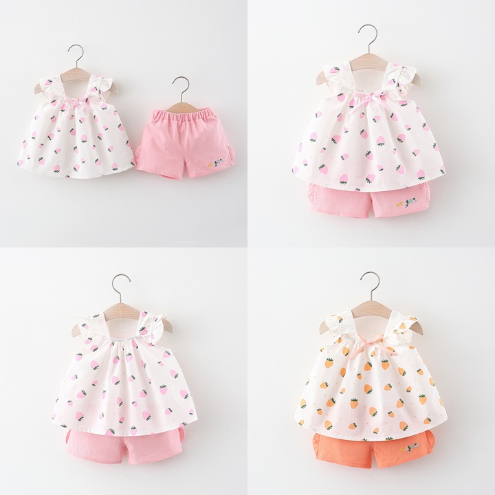 my2830 เสื้อ+กางเกง size 80-110 จำนวน 4ตัว ต่อแพ็ค