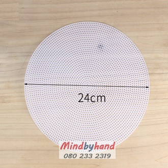 แผ่นเฟรมแบบวงกลม (เส้นผ่าศูนย์กลาง 24 cm.)
