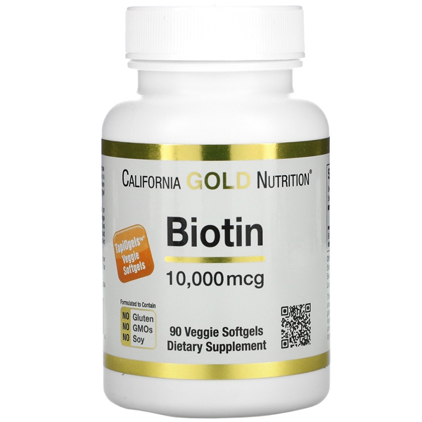 พร้อมส่ง ไบโอติน California Gold Nutrition Biotin 10000 mcg
