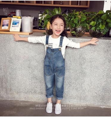 yw693 เอี๊ยมยีนส์ size 7-15 5 ชุดต่อแพ็ค