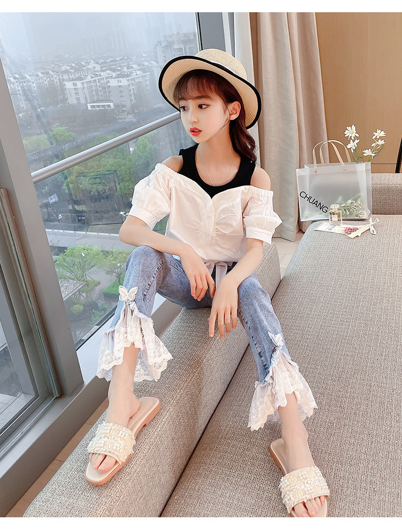 dr4905 เสื้อ+กางเกง เด็กโต 3 ตัวต่อแพ็ค 110-160 (เลือกไซส์ได้ให้ครบแพ็ค)