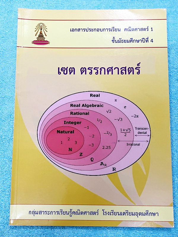 ►หนังสือเรียนโรงเรียนเตรียมอุดม◄ เอกสารประกอบการเรียนวิชาคณิตศาสตร์ เซต ตรรกศาสตร์ ระดับชั้น ม.4 จัดทำโดยกลุ่มสาระการเรียนรู้คณิตศาสตร์ สรุปเนื้อหาสูตรสำคัญ เนื้อหาตีพิมพ์สมบูรณ์ทั้งเล่ม มีโจทย์เข้มข้น มีเขียนเล็กน้อย ไม่มีเฉลย