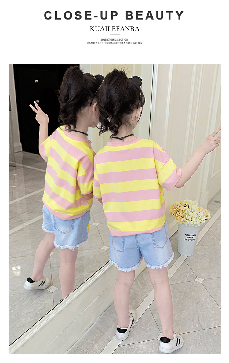 dr4728 เสื้อ+กางเกง เด็กโต 3 ตัวต่อแพ็ค 110-160 (เลือกไซส์ได้ให้ครบแพ็ค)