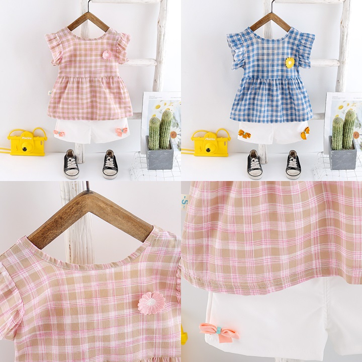 ha1765 เสื้อ+กางเกง size 80-120 จำนวน 5 ตัวต่อแพ็ค