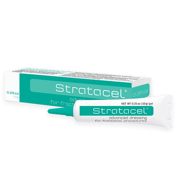 พร้อมส่งฟรี รักษาแผล หลังเลเซอร์ Stratacel 10g. สีเขียว