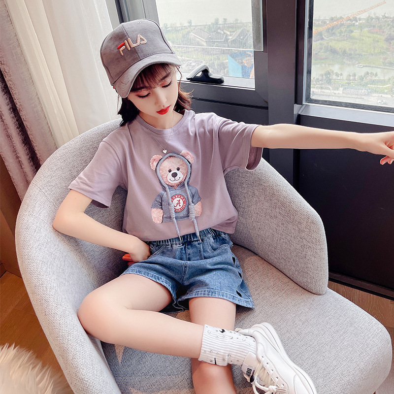 dr4916 เสื้อ+กางเกง เด็กโต 3 ตัวต่อแพ็ค 110-160 (เลือกไซส์ได้ให้ครบแพ็ค)