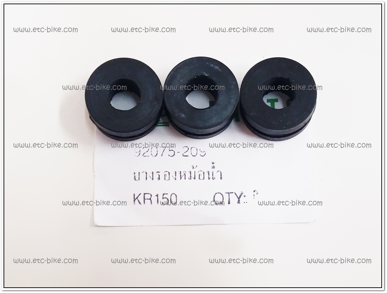 ยางรองหม้อน้ำ KR150 (3ตัว/ชุด)