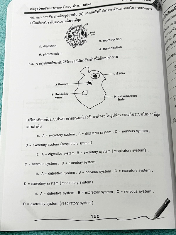 ►สอบเข้า ม.1 GIFTED◄ หนังสือกวดวิชาเอซายน์ ครูป้อม อ.ธนากร ตะลุยโจทย์วิทย์ สอบเข้า ม.1 GIFTED มีวิเคราะห์ข้อสอบย้อนหลัง อาจารย์มีบอกบทที่ชอบออกสอบ มีทั้งหมด 20 หัวข้อใหญ่ มีโจทย์แนวข้อสอบ จดเล็กน้อย ไม่มีเฉลย หนังสือเล่มใหญ่