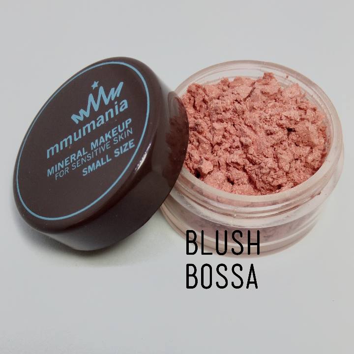 ขนาดเล็ก MMUMANIA Mineral Makeup Blush : Satin สี Bossa