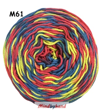เชือกฟอกสีเหลือบ สี 61