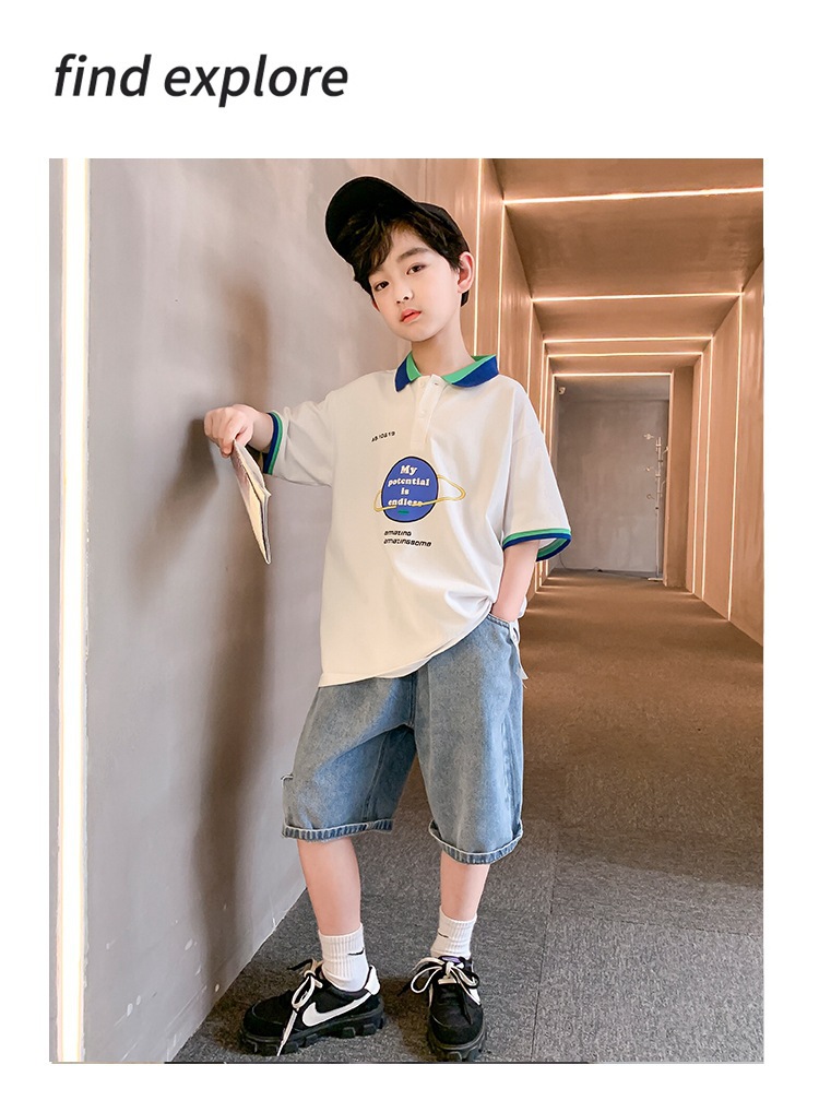 dr5030 เสื้อ+กางเกง เด็กโต 3 ตัวต่อแพ็ค 110-160 (เลือกไซส์ได้ให้ครบแพ็ค)