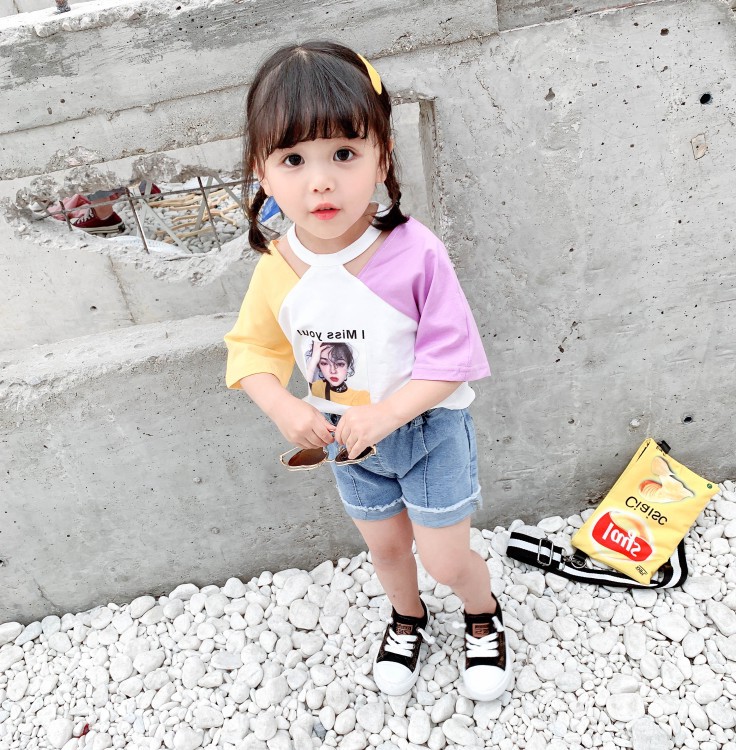 yw606 เสื้อยืด size 7-15 5 ชุดต่อแพ็ค