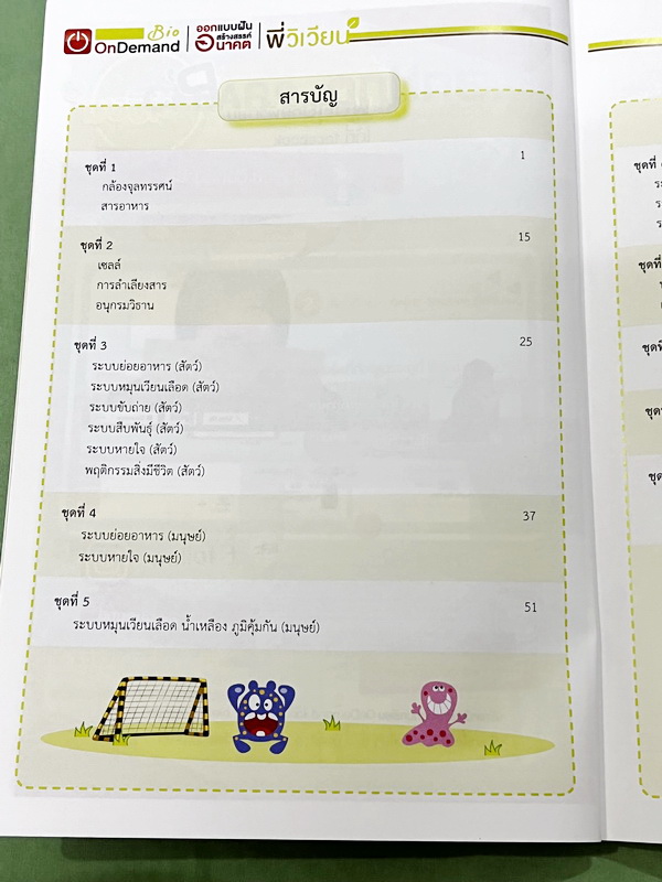 ►สอบเข้าเตรียมอุดม◄ หนังสือกวดวิชาออนดีมานด์ พี่วิเวียน Upskill ตะลุยโจทย์ชีวะสอบเข้าเตรียมอุดม รวมโจทย์ข้อสอบวิชาชีววิทยาเพื่อเตรียมตัวสอบเข้าเตรียมอุดม โจทย์มีความยากระดับ Advanced เหมาะสำหรับเด็กที่มีพื้นฐานดี มีจดเฉลยครบเกือบทั้งเล่ม จดละเอียด