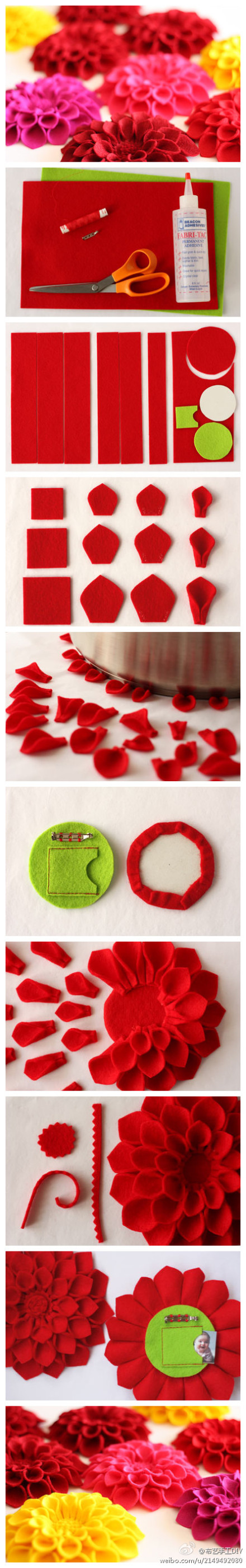 ผ้าสักหลาด 2 หน้า เกรด A