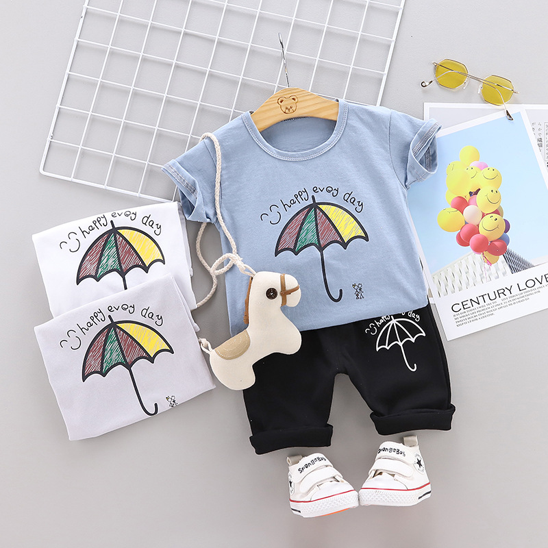 ha712 เสื้อ+กางเกง size 80-110 4ตัวต่อแพ็ค