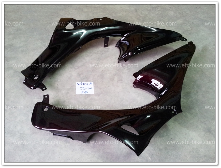 คอนโซลหน้า JR120 สีเปลือกมังคุด
