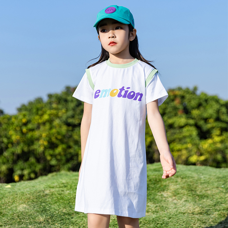 dm228 เดรส เด็กโต 3 ตัวต่อแพ็ค 110-160 (เลือกไซส์ให้ครบแพ็ค)