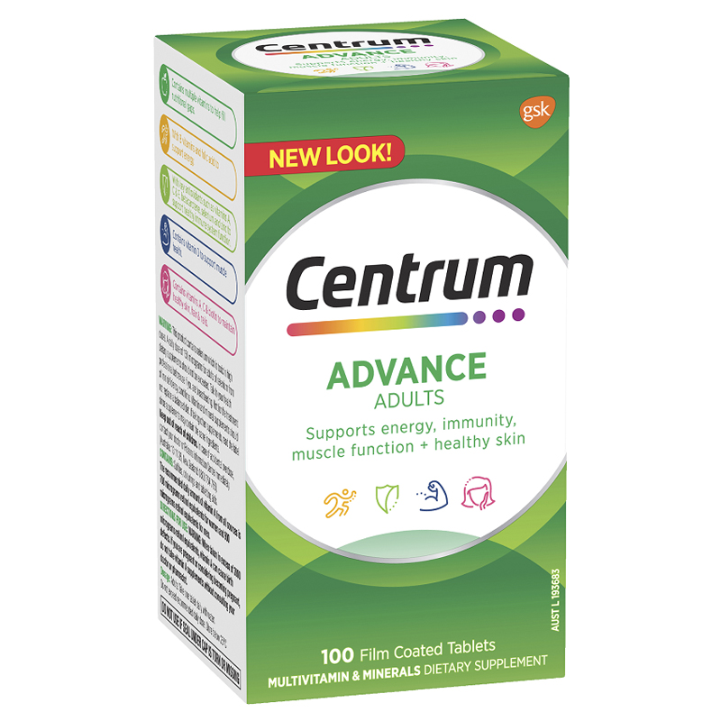 พร้อมส่ง วิตามินรวมชายหญิง Centrum Advance for Adults