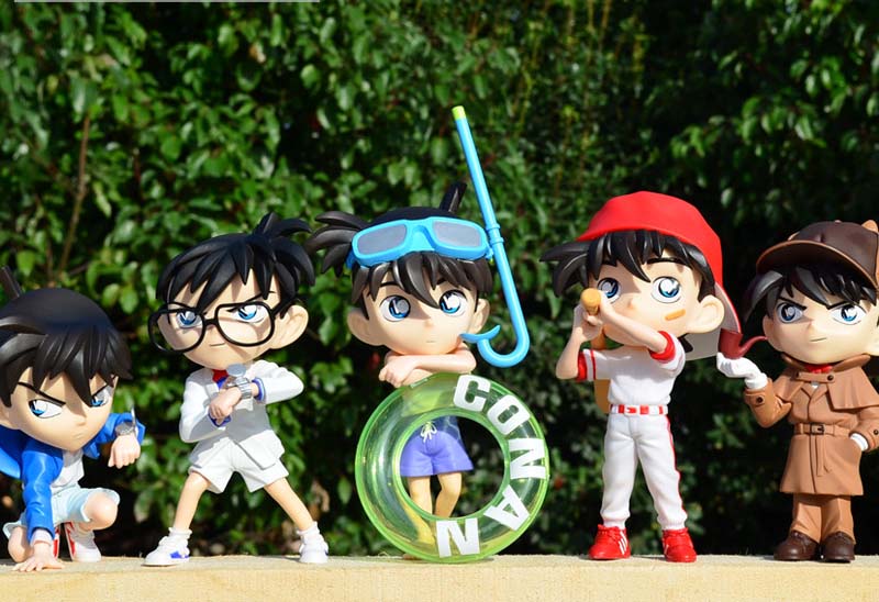 โมเดลโคนัน 5 ตัว ชุดเบสบอล ชุด 7