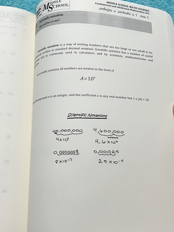 ►Dr.Pok◄ หนังสือเรียนพิเศษ Math Inter ดร.ป๊อป ม.1 เทอม 1 วิชาคณิตศาสตร์ มีสรุปสูตรเนื้อหาสำคัญ และโจทย์แบบฝึกหัด เนื้อหาและเทคนิคลัดตีพิมพ์สมบูรณ์ เนื้อหาและโจทย์มี 2 ภาษาคือภาษาไทยและภาษาอังกฤษ ในหนังสือมีจดบางหน้า จดละเอียด หนังสือเล่มหนาใหญ่