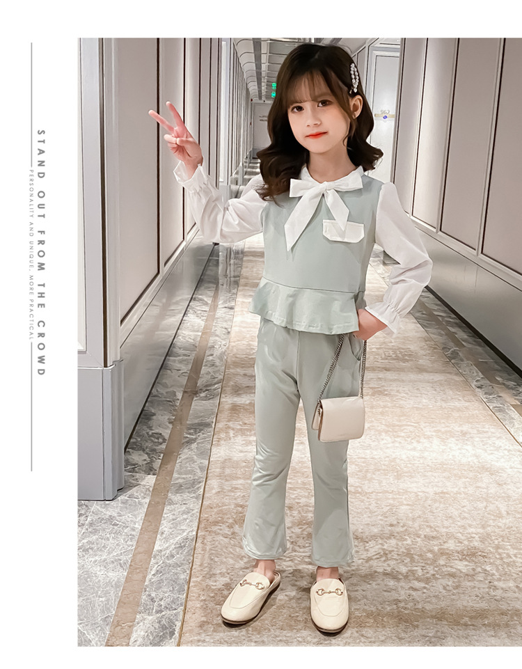 dr4385 เสื้อ+กางเกง เด็กโต 3 ตัวต่อแพ็ค 110-160 (เลือกไซส์ได้ให้ครบแพ็ค)