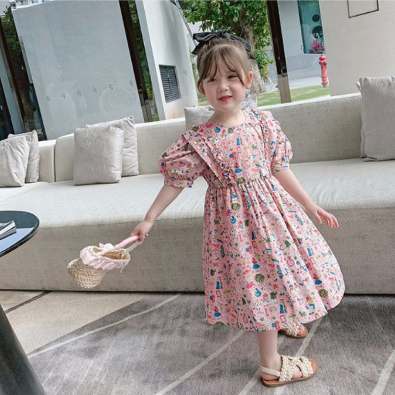 yw1458 เดรส size 7-15 5 ชุดต่อแพ็ค (เลือกไซส์ได้ ให้ครบแพ็ค)