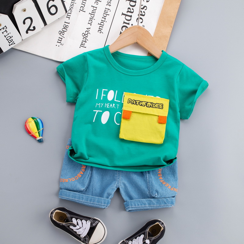 ha1468 เสื้อ+กางเกง size 80-110 จำนวน 4 ตัวต่อแพ็ค