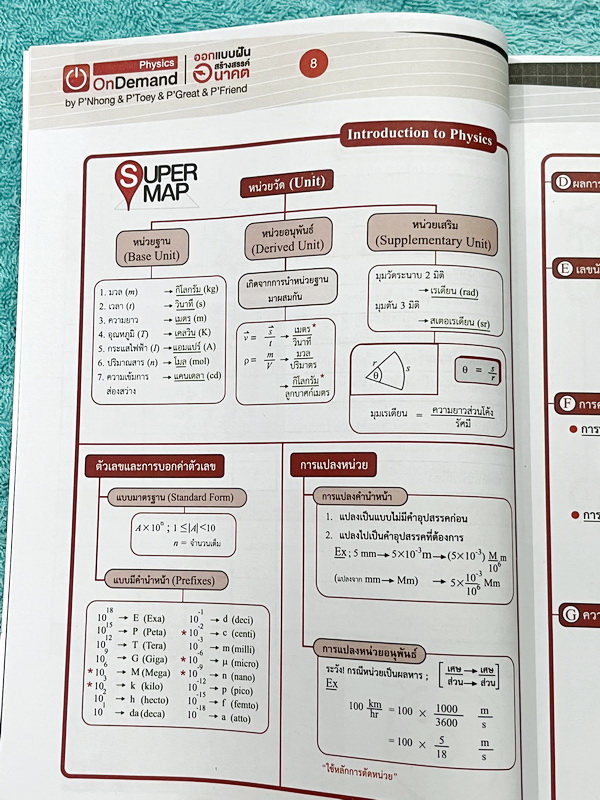 ►สอบเข้าเตรียมอุดม◄ หนังสือกวดวิชาออนดีมานด์ + ไฟล์เฉลย ติวเข้มฟิสิกส์เข้าเตรียมอุดม เล่ม 1-2 ในหนังสือมีสรุปเนื้อหา แนวข้อสอบและโจทย์แบบฝึกหัด อาจารย์มีเน้น Key Idea สำคัญที่ควรจำ ในหนังสือมีจดเล็กน้อย ด้านหลังมีเฉลยของอาจารย์ครบทุกข้อ // ไฟล์เฉลย เป็นไฟ