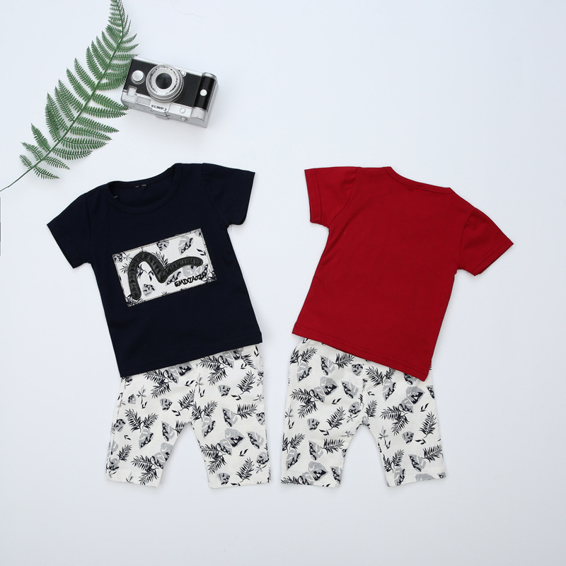 ha465 เสื้อ+กางเกง size 80-110 4ตัวต่อแพ็ค
