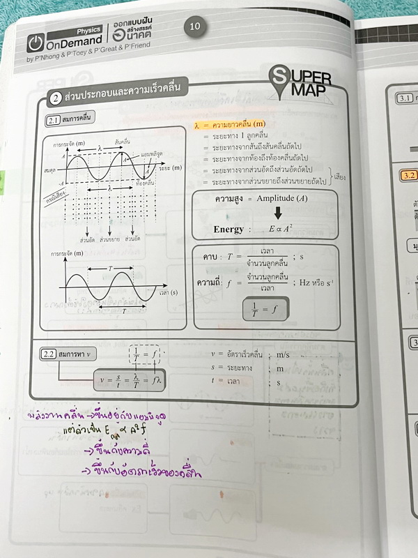 ►หนังสือสอบเข้ามหิดล,สอบเข้าจุฬาภรณ์◄ หนังสือกวดวิชาออนดีมานด์ ติวเข้มเข้ามหิดลและจุฬาภรณ์ วิชาฟิสิกส์ ในหนังสือมีสรุปเนื้อหาระดับชั้น ม.ต้น ทั้งหมด ม.1-2-3 มีแนวข้อสอบและโจทย์แบบฝึกหัด อาจารย์มีเน้น Key Idea สำคัญที่ควรจำ ในหนังสือมีจดบางหน้า จดละเอียด ล