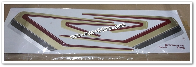 สติ๊กเกอร์ RXK-88 ติดรถสีมังคุด