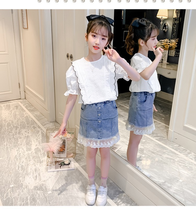 dr4979 เสื้อ+กระโปรง เด็กโต 3 ตัวต่อแพ็ค 110-170 (เลือกไซส์ได้ให้ครบแพ็ค)