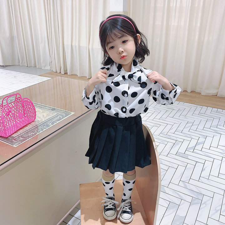 yw884 เสื้อ+กระโปรง size 7-15 5 ชุดต่อแพ็ค