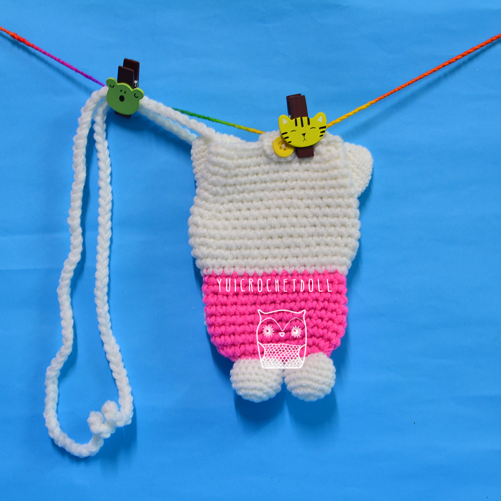 กระเป๋าใส่โทรศัพท์มือถือ มีสายคล้องคอ คิตตี้ Kitty