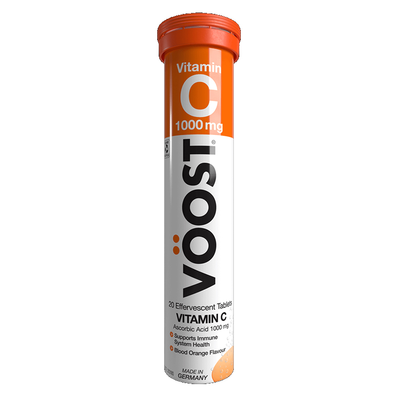 พร้อมส่งฟรี voost เม็ดฟู่ grade premium จากเยอรมัน Vitamin C 1000 mg. 20 Tablets