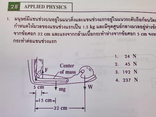 Applied Physics : Basic สมดุลกล
