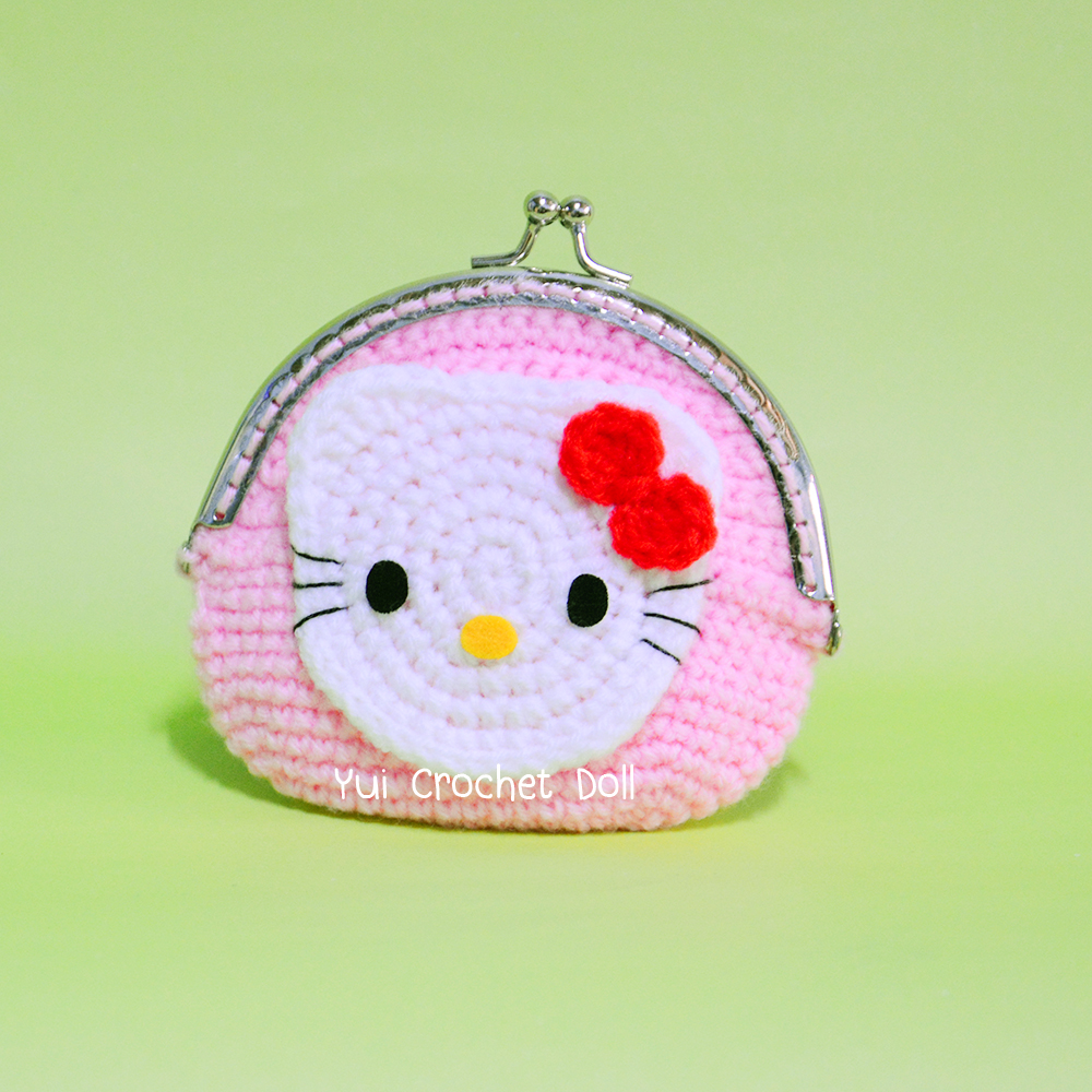 กระเป๋าปิ๊กแป๊กไหมพรมคิตตี้ แบบ 2