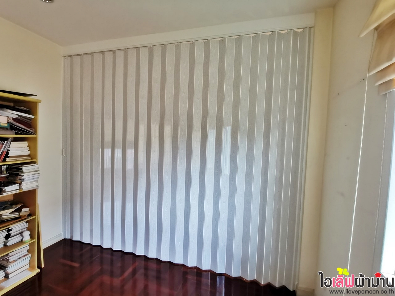 [H509] ผลงานติดตั้ง #ฉากกั้นห้อง หน้างาน เบญญาภา ปิ่นเกล้า ซอย 3