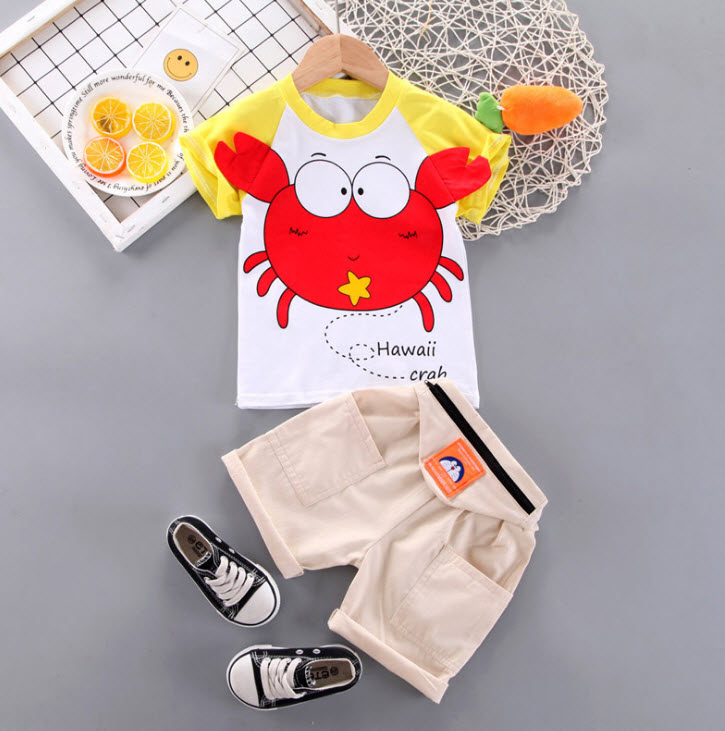 ha1269 เสื้อ+กางเกง size 80-110 จำนวน 4 ตัวต่อแพ็ค