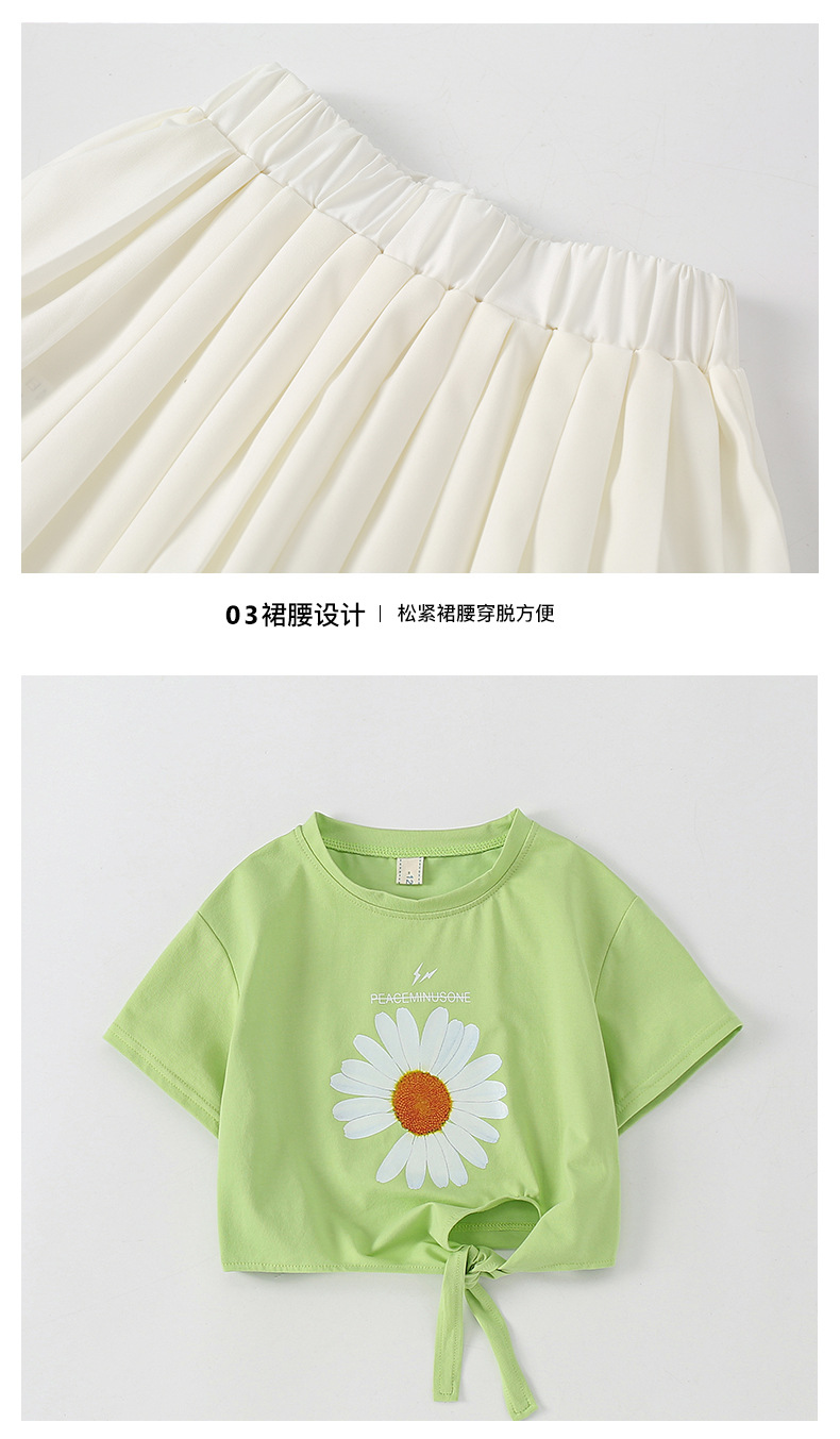hp395 เสื้อ+กระโปรง เด็กโต 3 ตัวต่อแพ็ค size 110-170 (เลือกไซส์ได้ให้ครบแพ็ค)