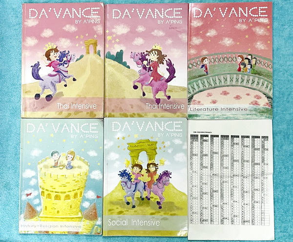 ►อ.ปิง ดาว้อง◄ หนังสือกวดวิชาคอร์ส Intensive อินเทนสีฟ วิชาไทยและวิชาสังคม Full Set 5 เล่ม มีเนื้อหาละเอียดครบทุกบทของชั้น ม.ปลาย จดครบเกือบทั้งเล่มทุกเล่ม จดละเอียด มีจดเน้นจุดที่ชอบออกสอบ ยกเว้นเล่มวรรณคดีที่จดน้อย แต่อาจารย์ปิงพิมพ์เนื้อหาไว้สมบูรณ์ มี