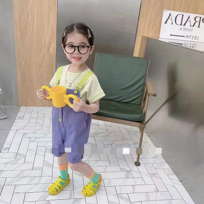 yw1374 เสื้อ+เอี๊ยม size 7-15 5 ชุดต่อแพ็ค (เลือกไซส์ได้ ให้ครบแพ็ค)