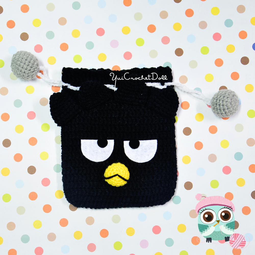 แพทเทิร์นกระเป๋าหูรูดไหมพรม ชุด 2 Drawsting crochet bag pattern Set 2