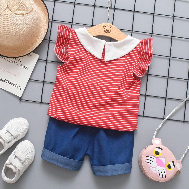 ha1093 เสื้อ+กางเกง size 80-120 จำนวน 5 ตัวต่อแพ็ค