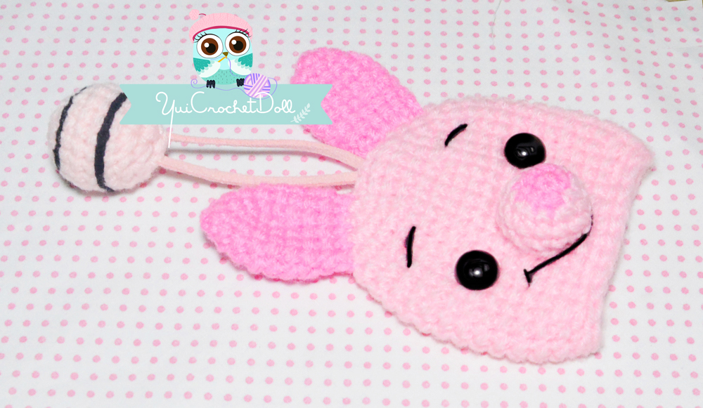 ที่ครอบพวงกุญแจ พิกเลต PIGLET